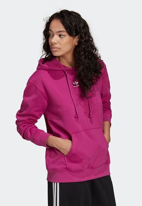 Buzo Fucsia-Blanco adidas Originals Essentials