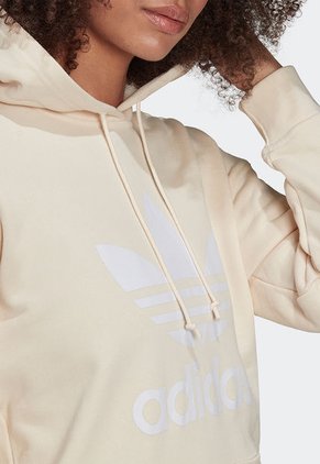 Buzo Beige-Blanco adidas Originals Adicolor Trifolio