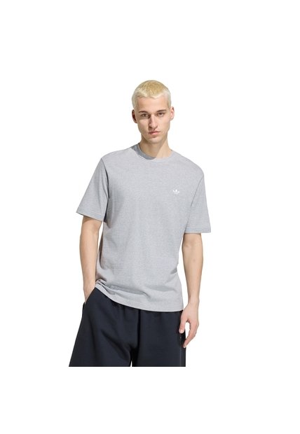 Camiseta Gris Adidas Essentials Trifolio Hombre