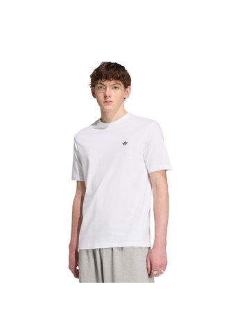 Camiseta Blanca Adidas Essentials Trifolio Hombre adidas Originals