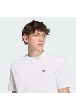 Camiseta Blanca Adidas Essentials Trifolio Hombre
