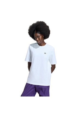Camiseta Blanca Adidas Essentials Mujer adidas Originals