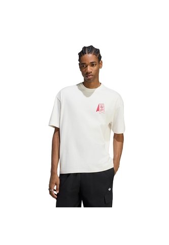 Camiseta Blanca Adidas Food Cart Hombre adidas Originals