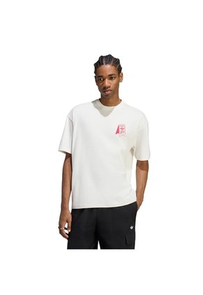 Camiseta Blanca Adidas Food Cart Hombre