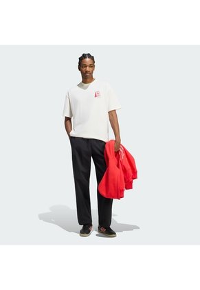 Camiseta Blanca Adidas Food Cart Hombre