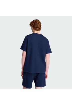Camiseta Azul Adidas Trifolio Essentials Hombre