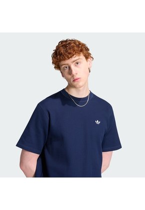Camiseta Azul Adidas Trifolio Essentials Hombre