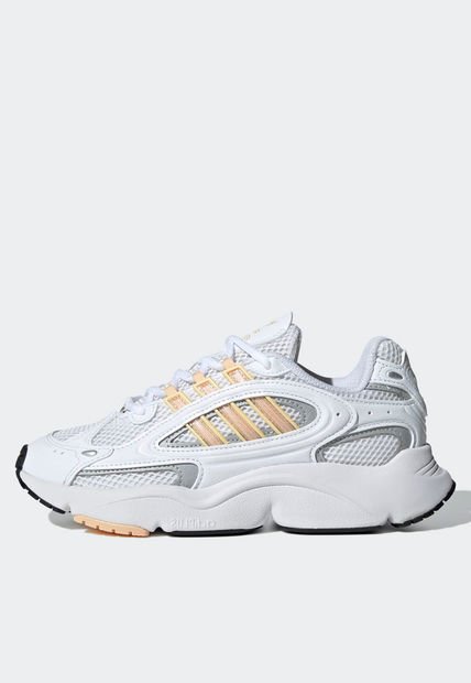 Tenis Lifestyle Blanco-Naranja Pastel-Plateado adidas Originals OZMILLEN