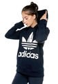 Buzo Azul-Blanco adidas Originals Trefoil Hoodie de adidas Originals