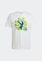 Camiseta Blanco-Verde-Azul adidas Originals Unite de adidas Originals