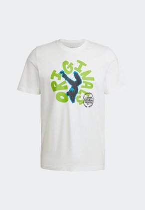 Camiseta Blanco-Verde-Azul adidas Originals Unite
