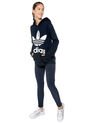 Buzo Azul-Blanco adidas Originals Trefoil Hoodie de adidas Originals