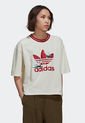 Camiseta Blanco-Rojo-Verde adidas Originals Thebe Magugu de adidas Originals