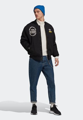 Chaqueta Negro-Blanco-Amarillo adidas Originals Unite