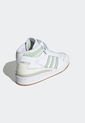 Tenis Lifestyle Blanco-Verde-Café adidas Originals Forum Mid de adidas Originals
