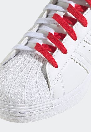 Tenis Lifestyle Blanco-Rojo-Negro adidas Originals HELLO KITTY SUPERSTAR SHOES