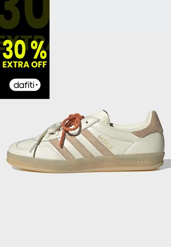 Tenis Lifestyle adidas Originals Gazelle Indoor Beige adidas Originals