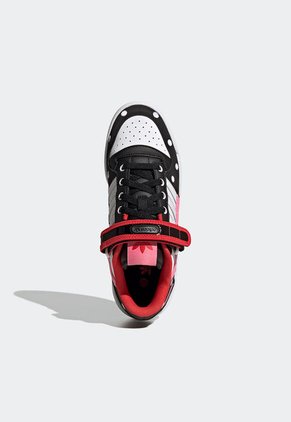 Tenis Lifestyle Negro-Blanco-Rosa adidas Originals TENIS FORUM LOW