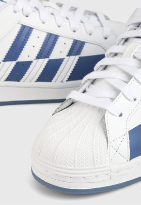 Tenis Lifestyle Blanco-Azul adidas Originals Superstar