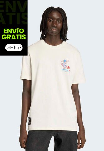 Camiseta adidas Originals Copa Mundial de la FIFA 26 Mascota Footix Marfil adidas Originals