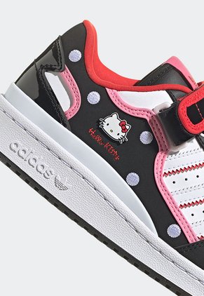 Tenis Lifestyle Negro-Blanco-Rosa adidas Originals TENIS FORUM LOW