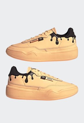 Tenis Lifestyle Naranja Neón-Negro adidas Originals Her Court