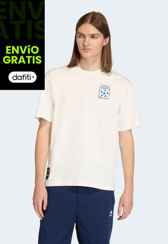 Camiseta adidas Originals Archive Country Flag Marfil adidas Originals