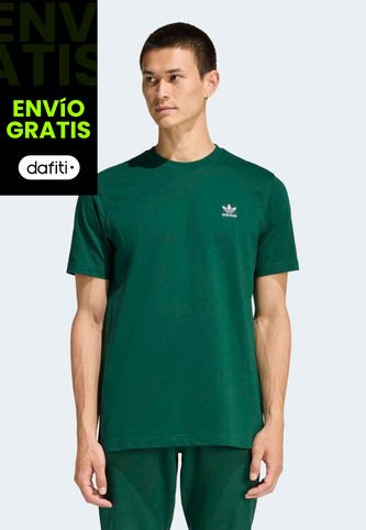 Camiseta adidas Originals Essentials Trifolio Verde adidas Originals