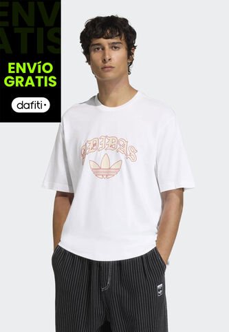 Camiseta adidas Originals Trifolio Series Blanco adidas Originals