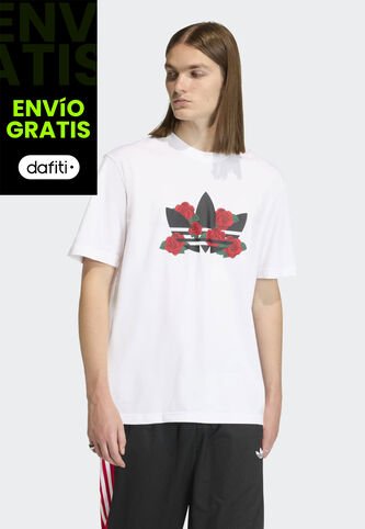 Camiseta adidas Originals Serie Trifolio Roses Blanco adidas Originals