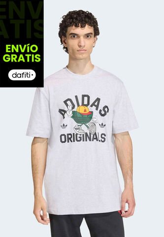 Camiseta adidas Originals Series Character Gris Claro adidas Originals