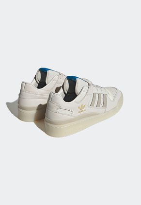 Tenis Lifestyle Beige-Gris-Dorado adidas Originals Forum Low CL