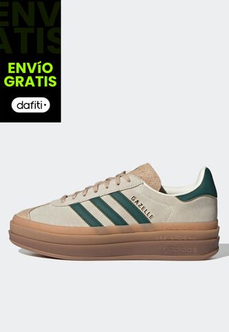 Tenis Lifestyle adidas Originals Gazelle Bold Beige adidas Originals