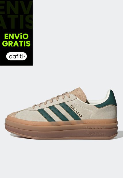Tenis Lifestyle adidas Originals Gazelle Bold Beige