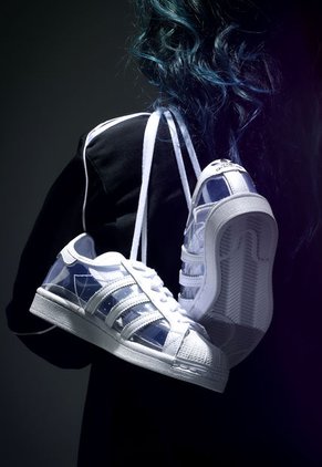 Tenis Lifestyle Blanco-Transparente  adidas Originals Superstar