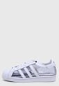 Tenis Lifestyle Blanco-Transparente  adidas Originals Superstar de adidas Originals