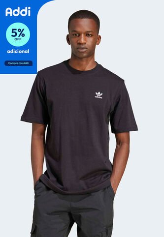 Camiseta adidas Originals Essentials Trefoil Negro adidas Originals
