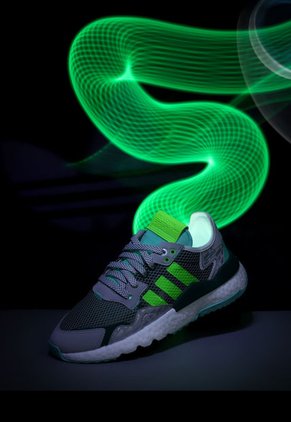 Tenis Lifestyle Verde-Gris-Blanco adidas Originals Nite Jogger