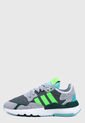 Tenis Lifestyle Verde-Gris-Blanco adidas Originals Nite Jogger de adidas Originals