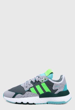 Tenis Lifestyle Verde-Gris-Blanco adidas Originals Nite Jogger