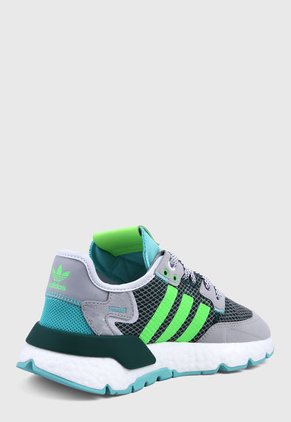 Tenis Lifestyle Verde-Gris-Blanco adidas Originals Nite Jogger