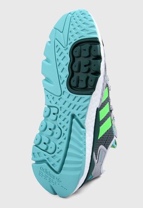 Tenis Lifestyle Verde-Gris-Blanco adidas Originals Nite Jogger