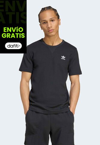 Camiseta adidas Originals Essentials Waffle Negro adidas Originals