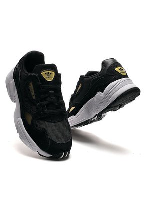 Tenis Lifestyle Negro-Dorado-Blanco adidas Originals Falcon W