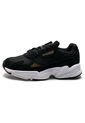 Tenis Lifestyle Negro-Dorado-Blanco adidas Originals Falcon W de adidas Originals