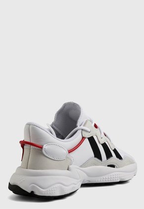 Tenis Lifestyle Blanco-Rojo-Negro adidas Originals Ozweego