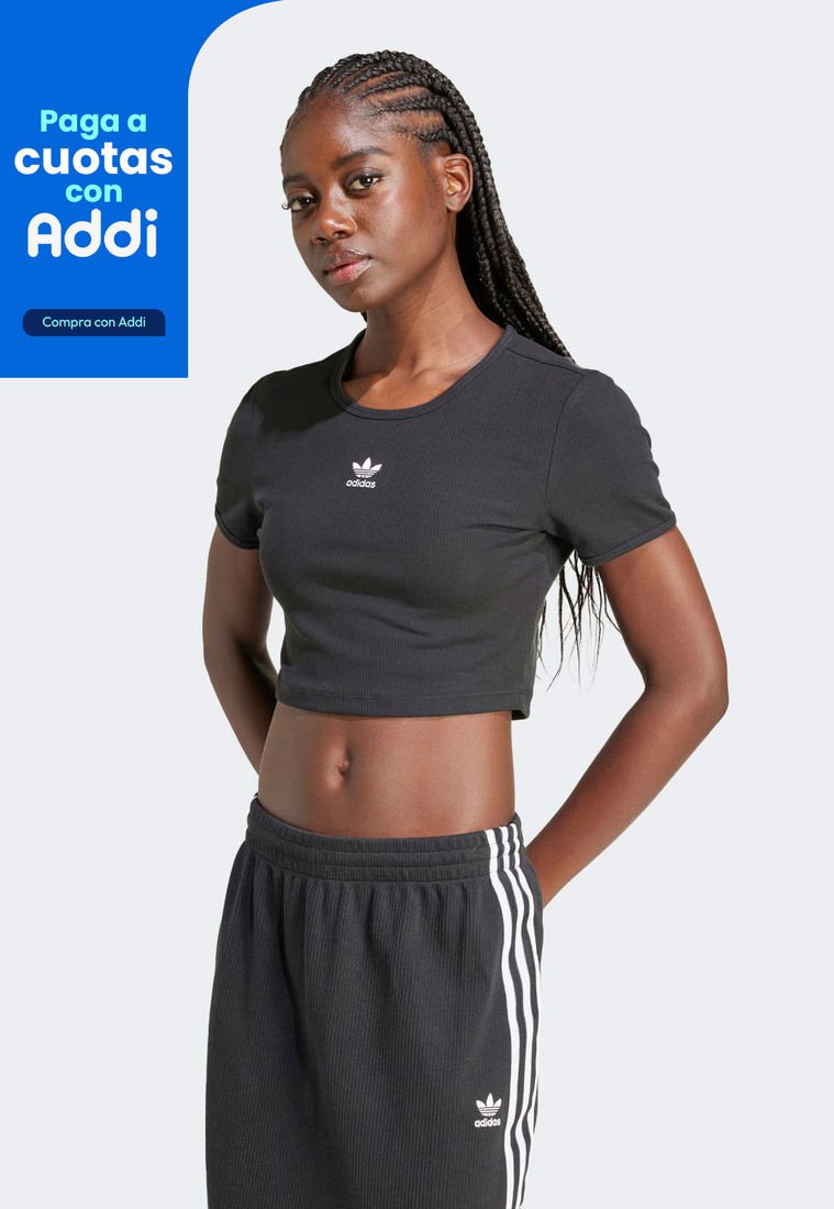 Camiseta Negro adidas Originals Essentials Compra Ahora Dafiti Colombia