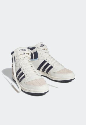 Tenis Lifestyle Marfil-Beige-Azul adidas Originals Top Ten RB