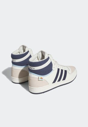 Tenis Lifestyle Marfil-Beige-Azul adidas Originals Top Ten RB