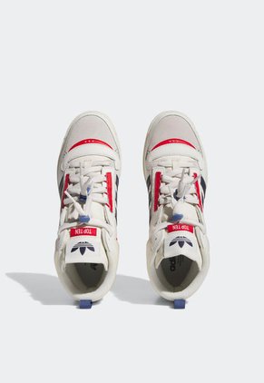 Tenis Lifestyle Marfil-Beige-Rojo-Azul adidas Originals Top Ten LP